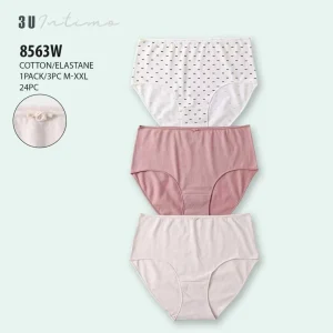 Pack 3 Culottes Coton 8563W