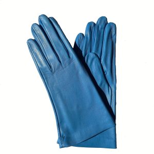 Gants en cuir d’agneau doublés soie – BRINDISI