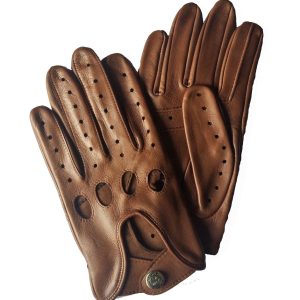 Gants de conduite en cuir d’agneau – FLAINE
