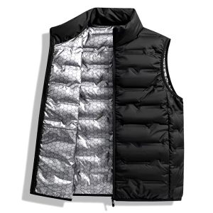 Gilet de travail noir et chaud pour homme