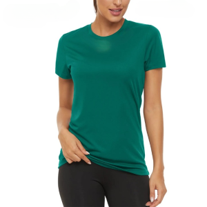 T-shirt de travail femme élastique et séchage rapide