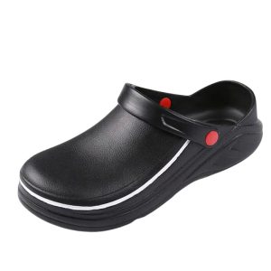 Chaussure de sécurité cuisine antidérapante style crocs