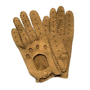Gants de conduite en cuir de pécari non doublés – SANTIAGO