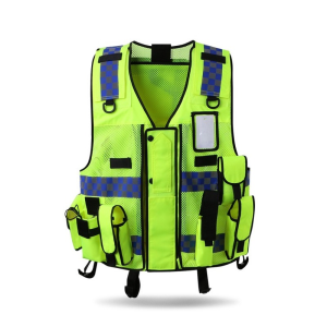Gilet haute visibilité agent de sécurité