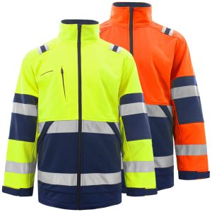 Manteau en polaire haute visibilité pour homme